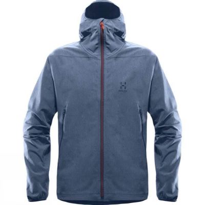 Chaquetas Haglofs Boa Hood Hombre Azules - Chile WVI689275